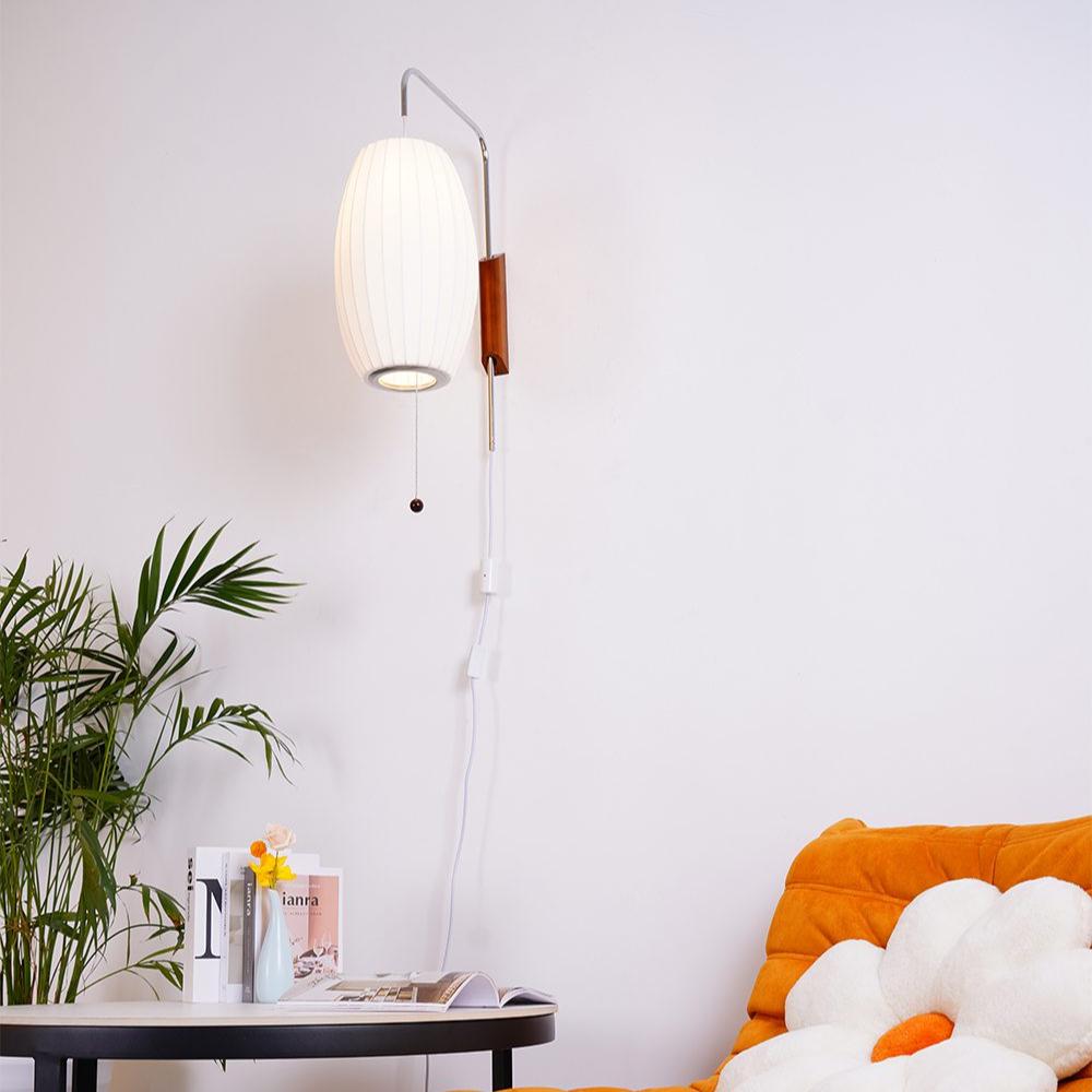 Japandi Silk Design Nelson Wall Light