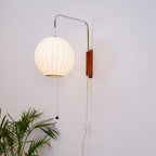 Japandi Silk Design Nelson Wall Light