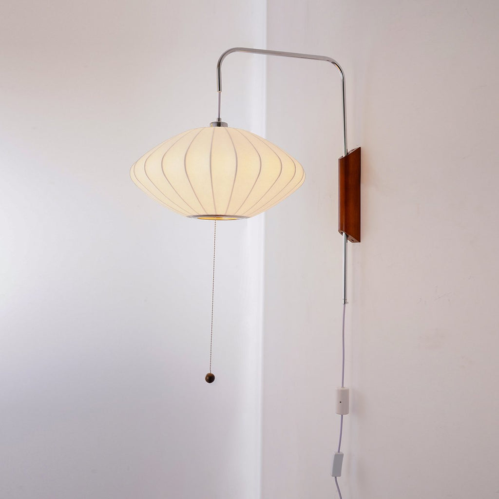 Japandi Silk Design Nelson Wall Light