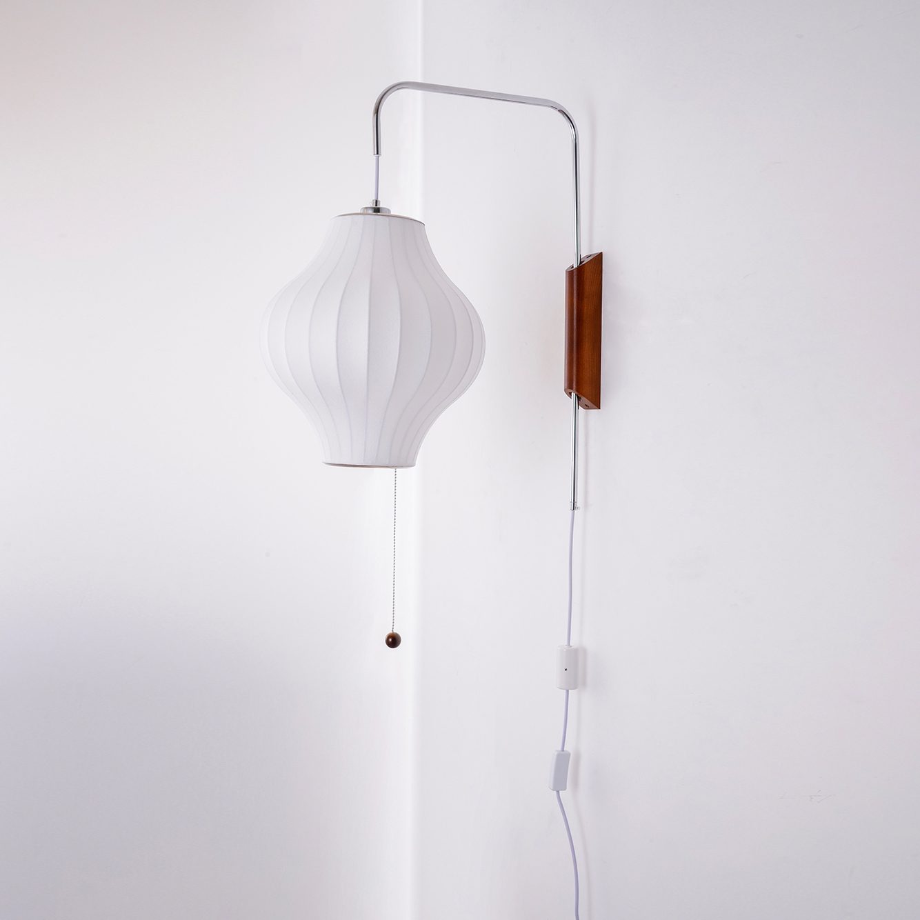 Japandi Silk Design Nelson Wall Light