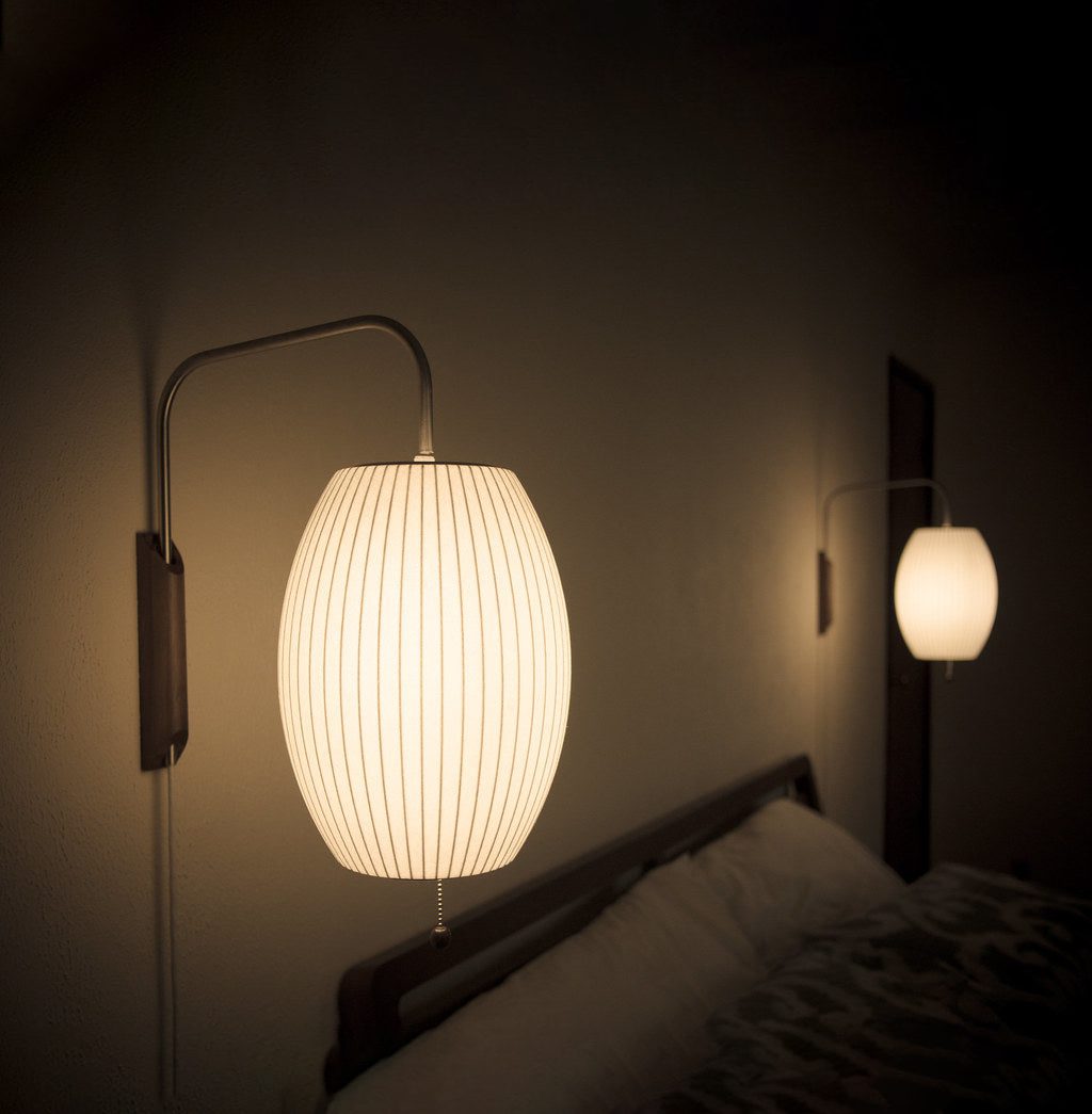 Japandi Silk Design Nelson Wall Light