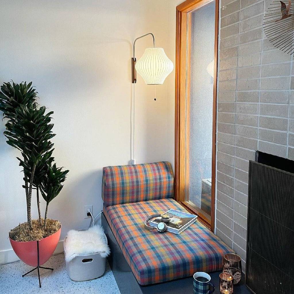 Japandi Silk Design Nelson Wall Light