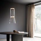 Whisper of Nocturne Modern Glass Pendant Light