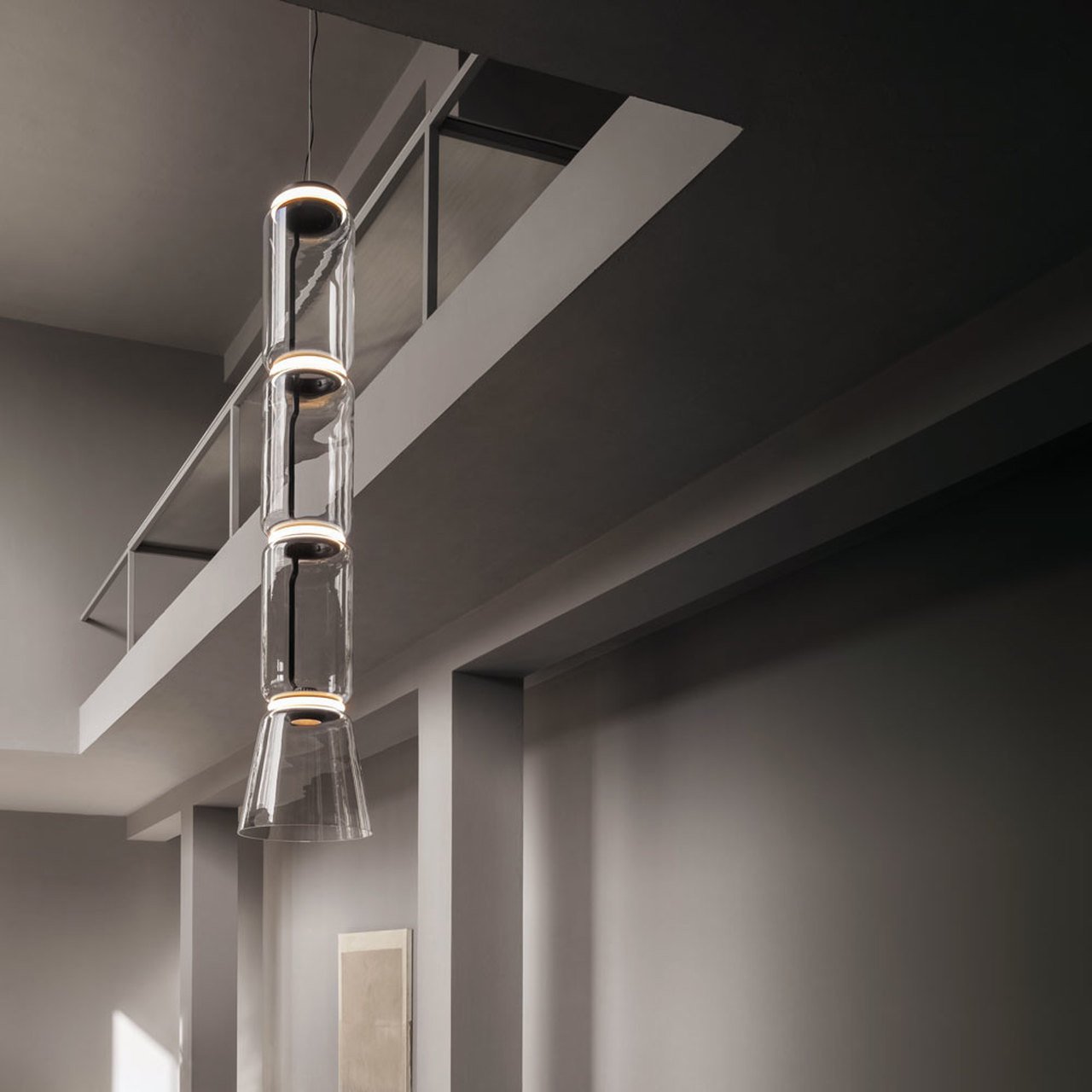 Whisper of Nocturne Modern Glass Pendant Light