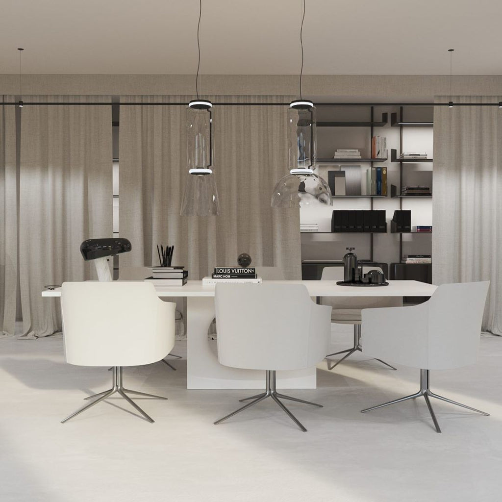 Whisper of Nocturne Modern Glass Pendant Light