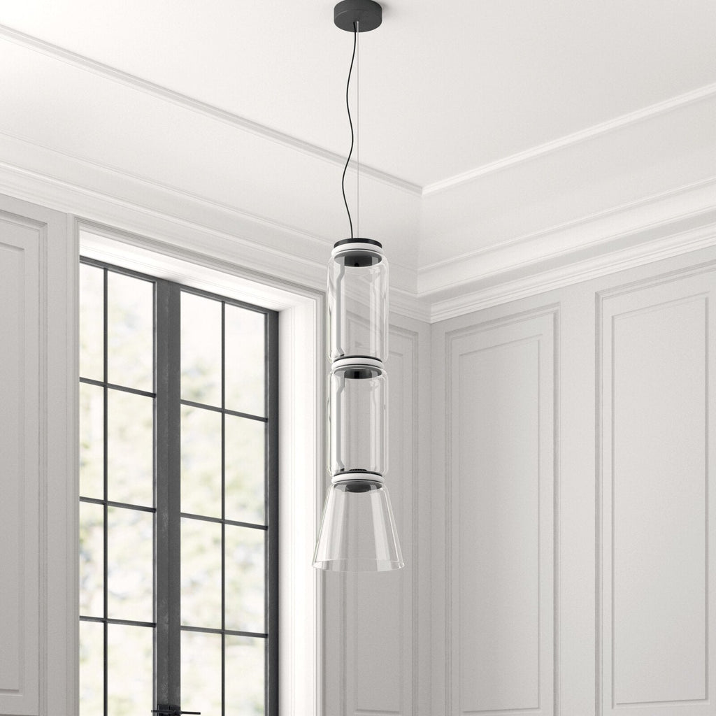 Whisper of Nocturne Modern Glass Pendant Light
