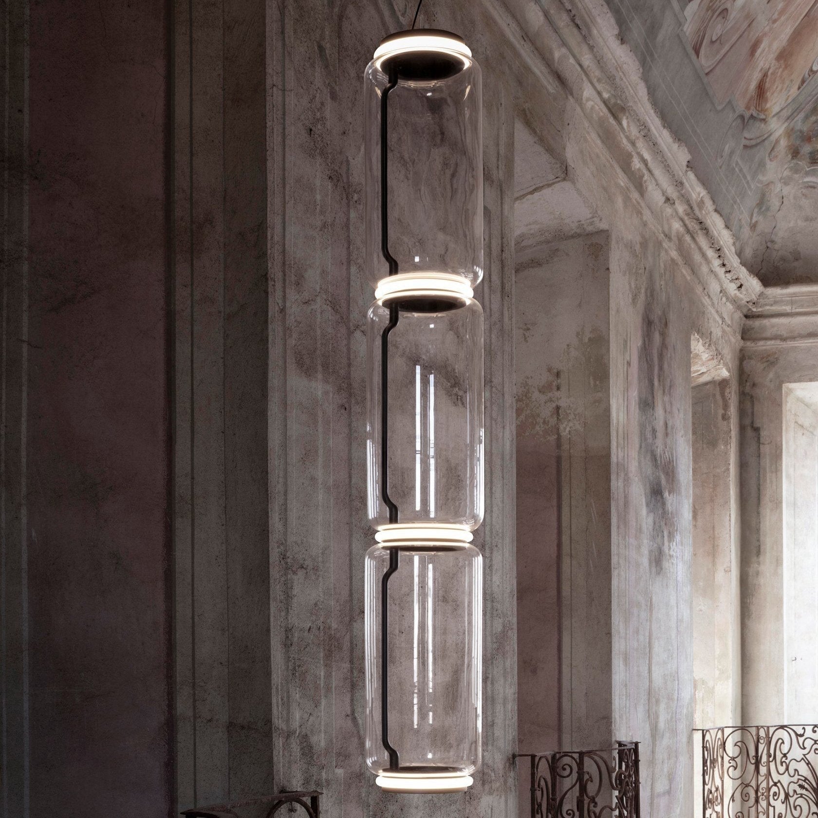 Whisper of Nocturne Modern Glass Pendant Light