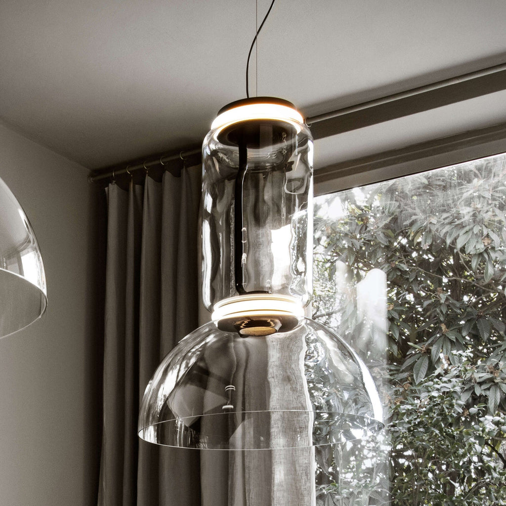 Whisper of Nocturne Modern Glass Pendant Light