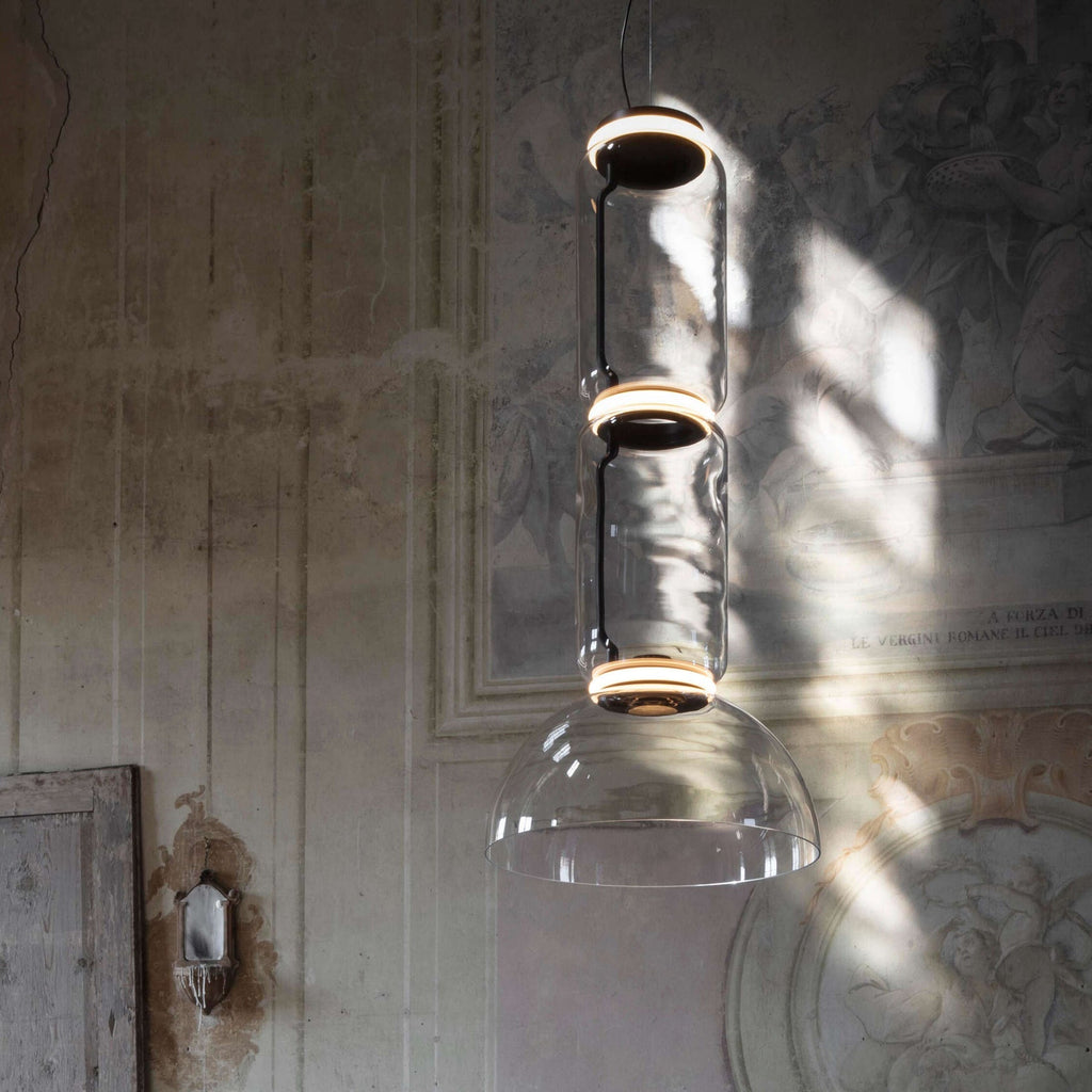 Whisper of Nocturne Modern Glass Pendant Light