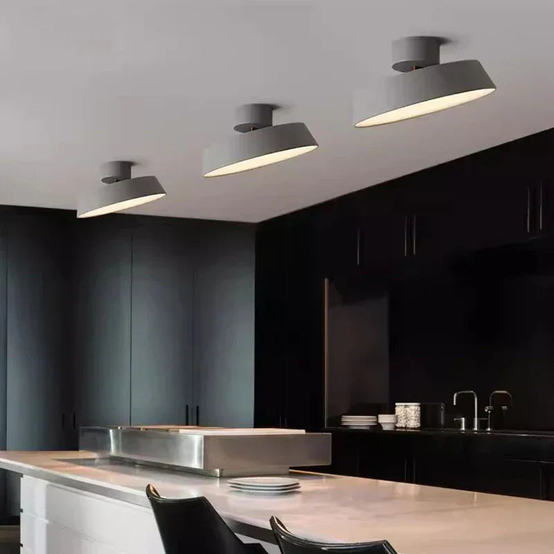 Arin Nordic Aluminum LED Ceiling Light