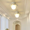 Ceiling Light with Scandinavian flowers