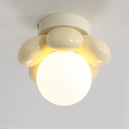Ceiling Light with Scandinavian flowers