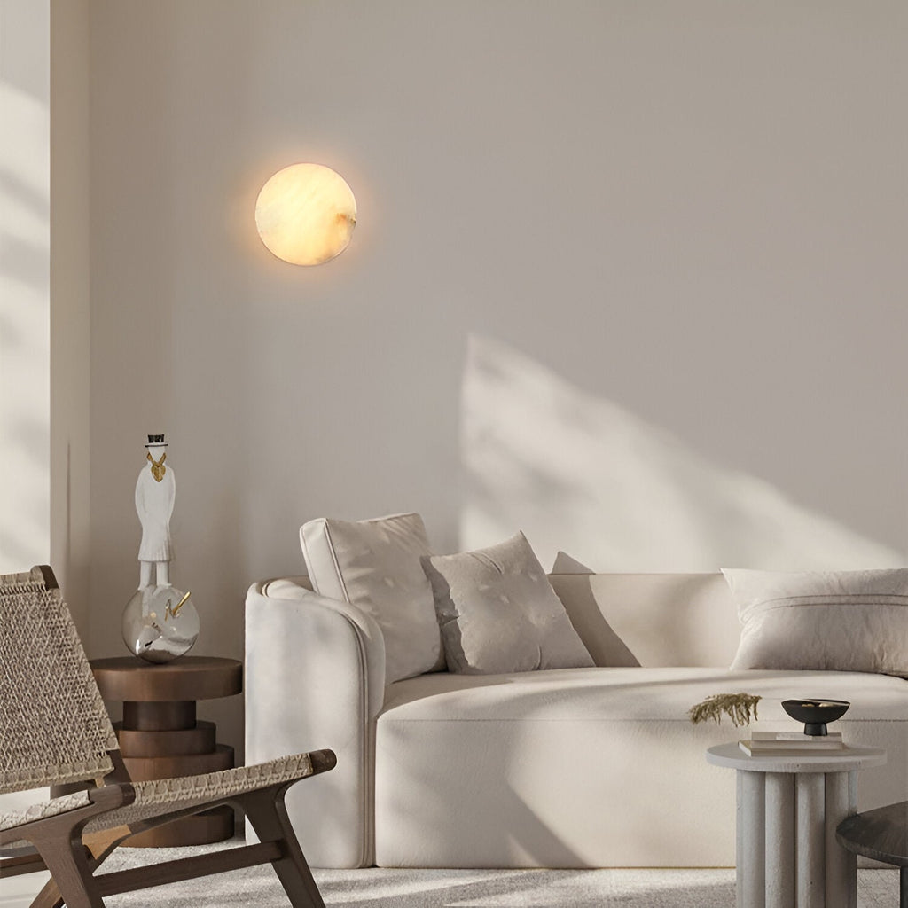 Nordic Alabaster Davina Wall Light