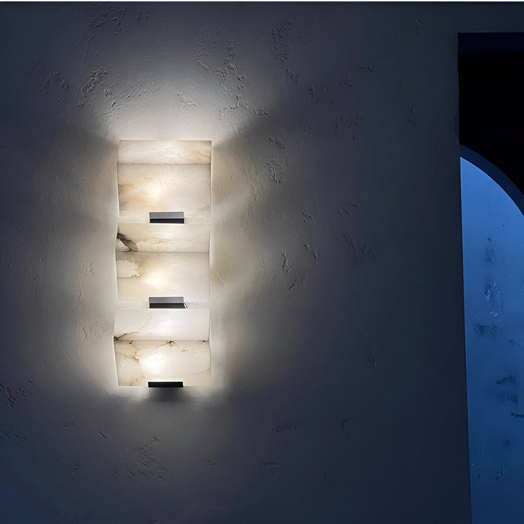 Nordic Alabaster Marble Staircase Wall Light