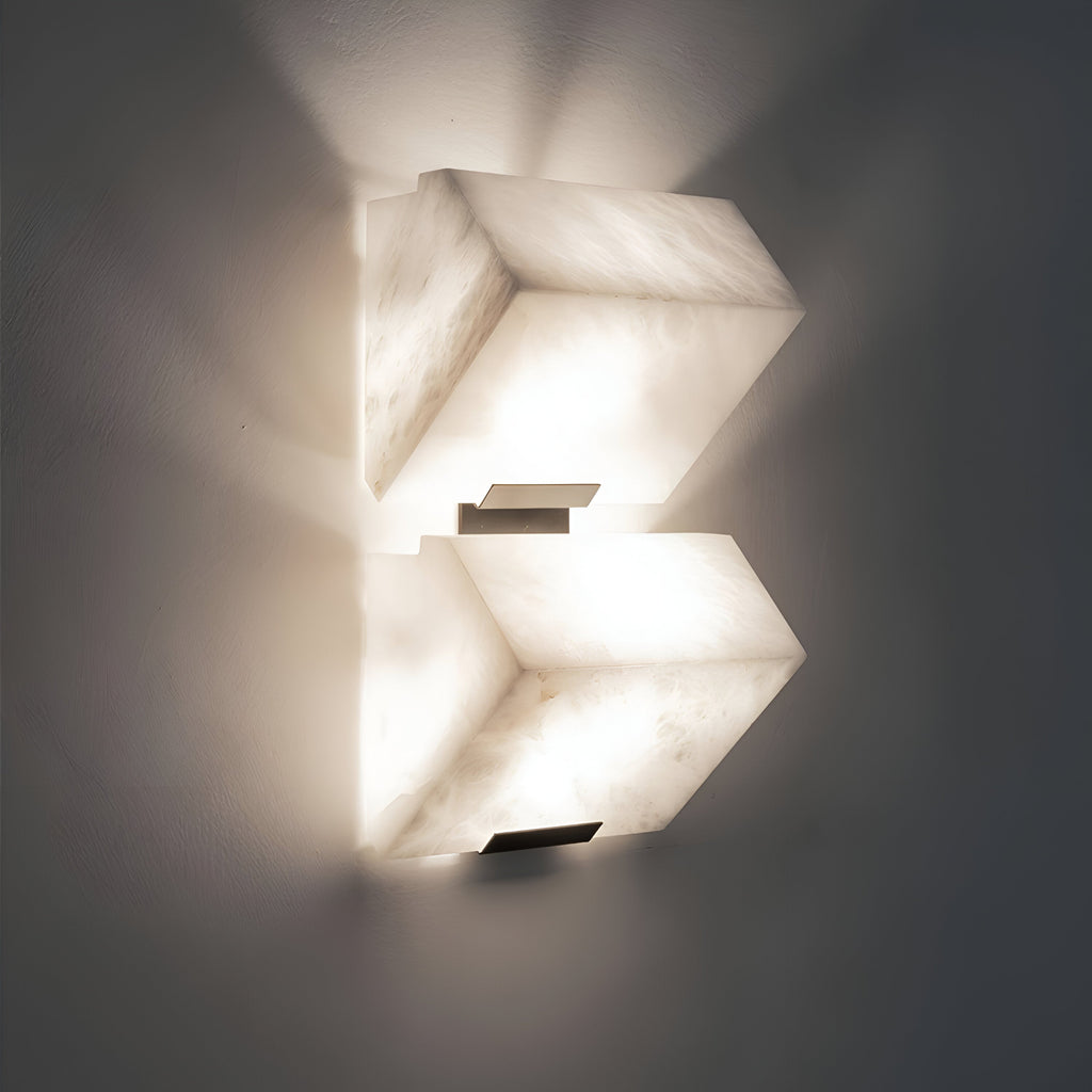 Nordic Alabaster Marble Staircase Wall Light