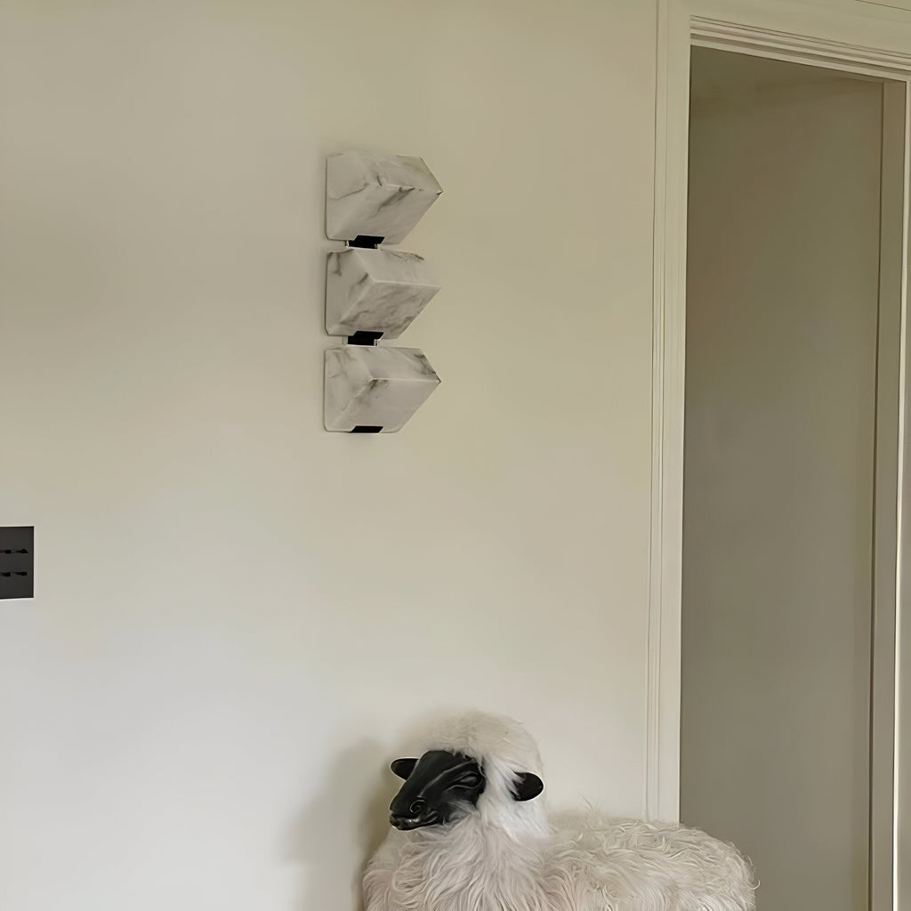 Nordic Alabaster Marble Staircase Wall Light