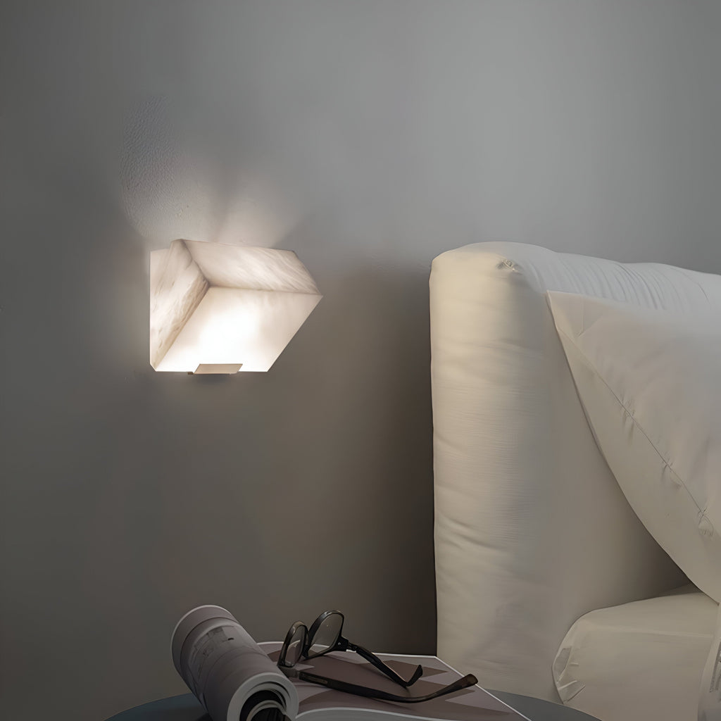 Nordic Alabaster Marble Staircase Wall Light