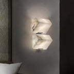 Nordic Alabaster Marble Staircase Wall Light