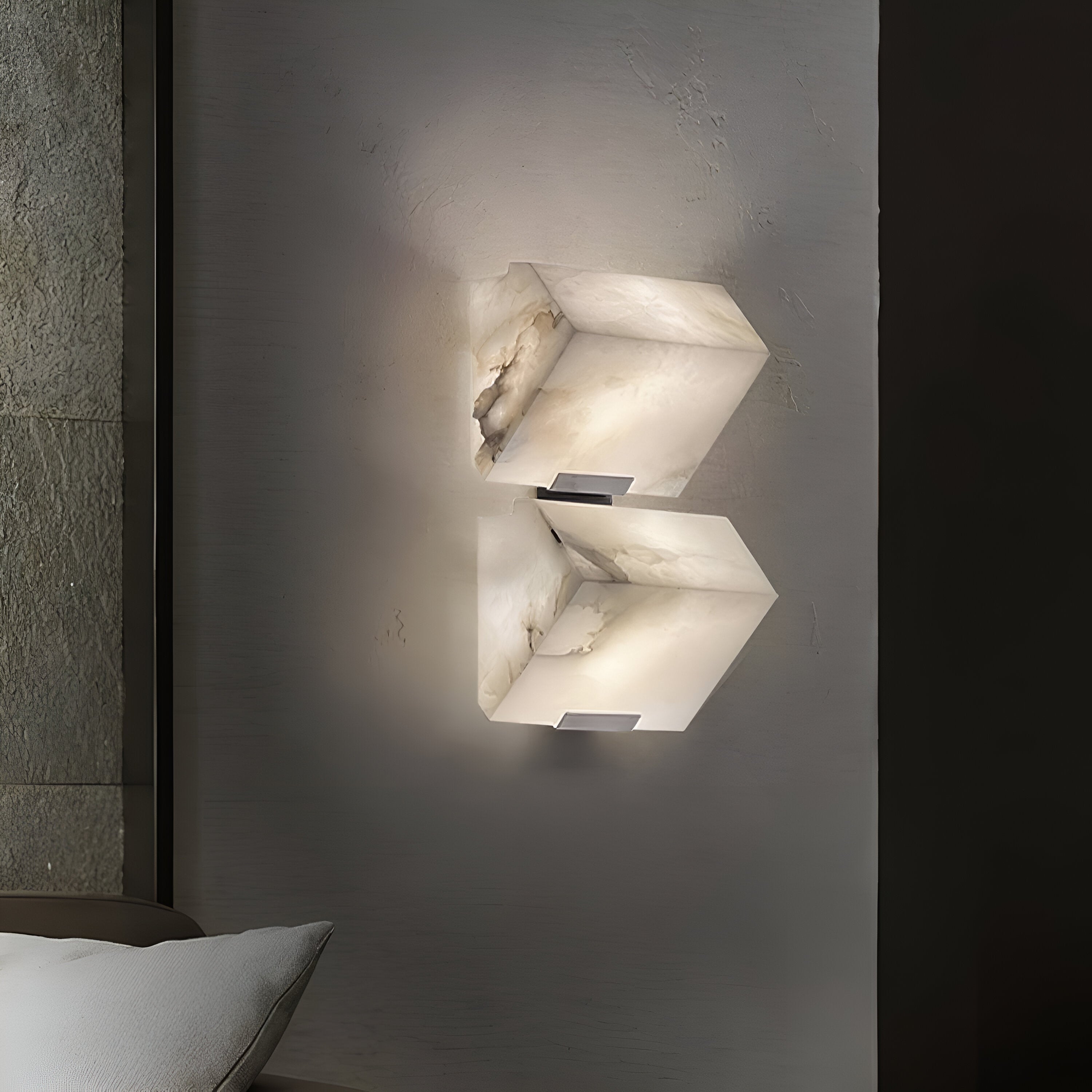 Nordic Alabaster Marble Staircase Wall Light