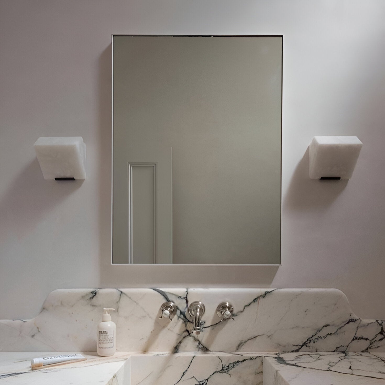 Nordic Alabaster Marble Staircase Wall Light