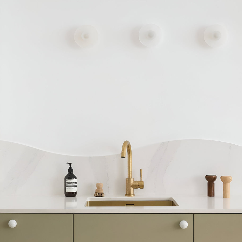 Nordic Alba Alabaster Wall Light