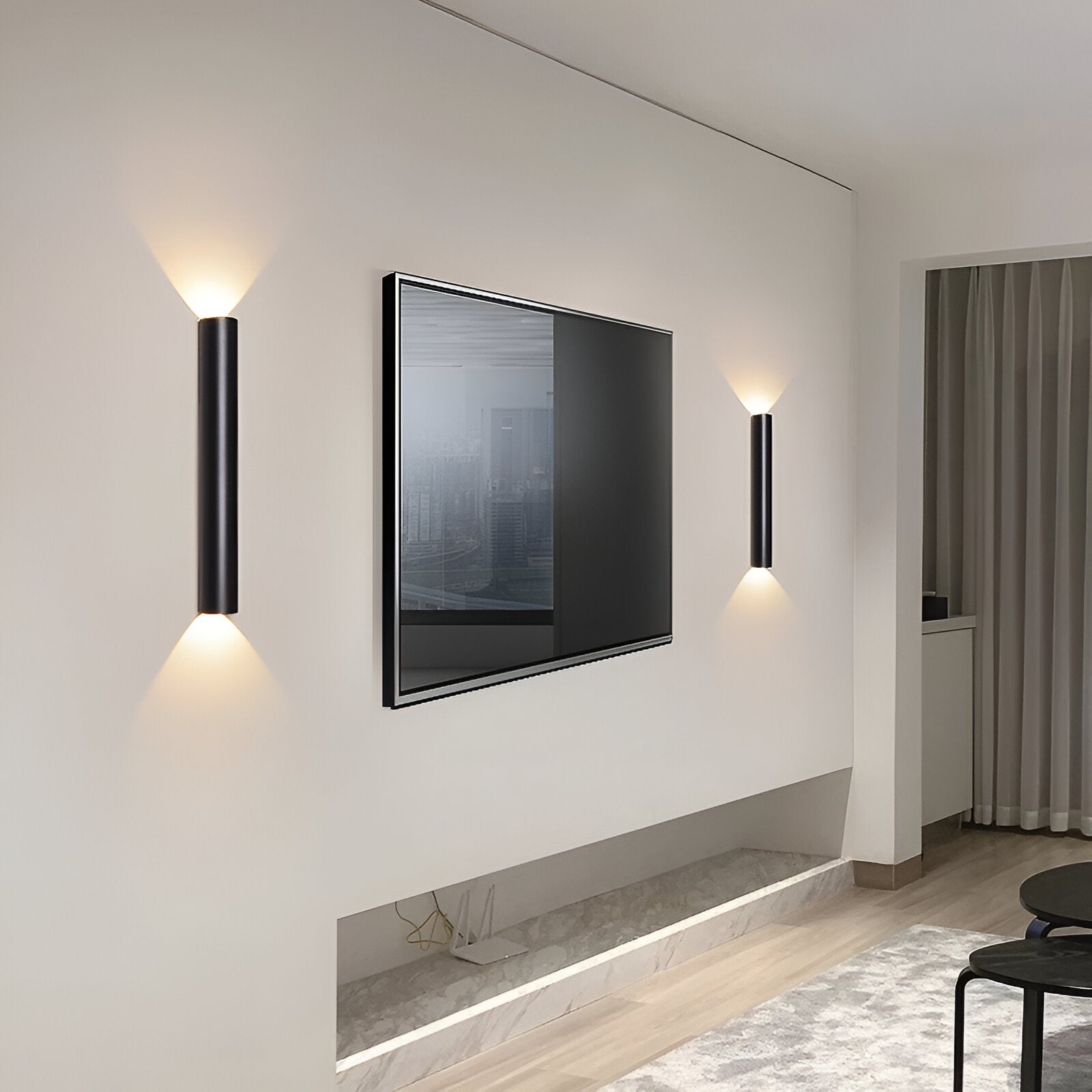 Nordic Aluminum Long Tube Wall Light