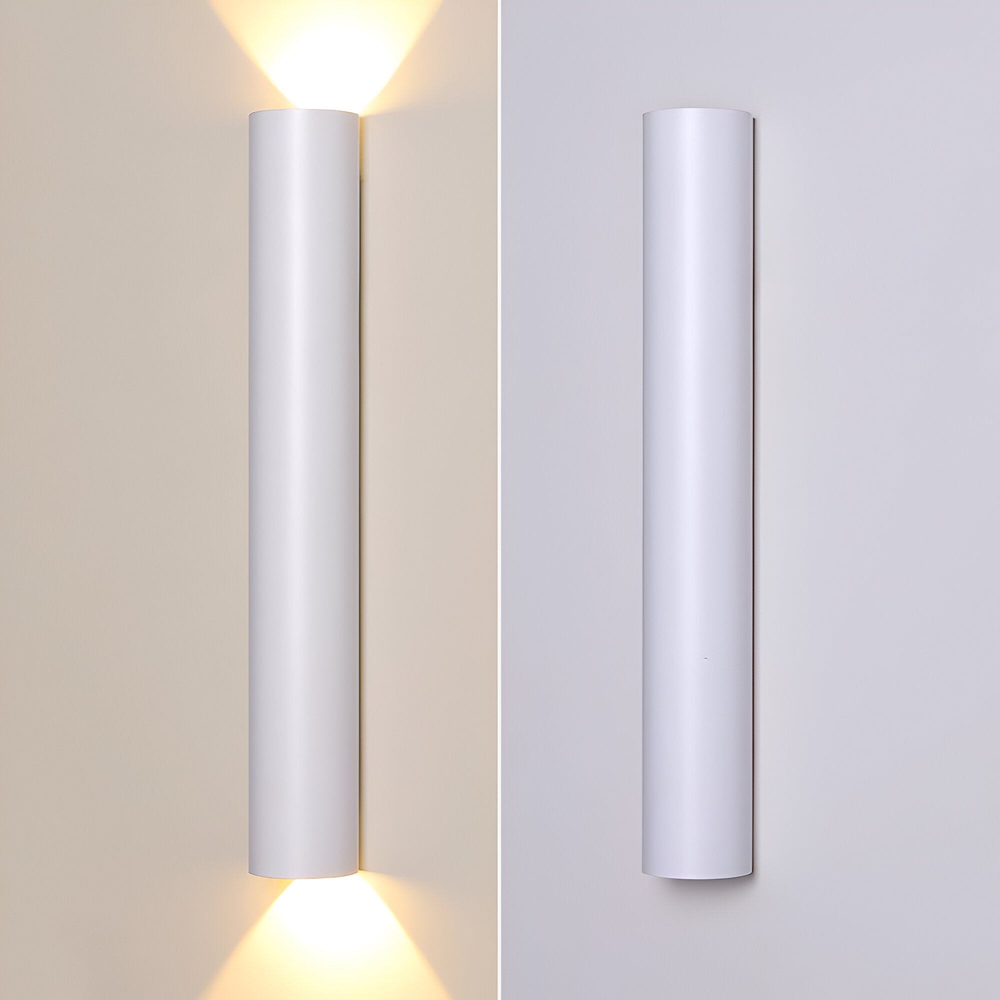 Nordic Aluminum Long Tube Wall Light