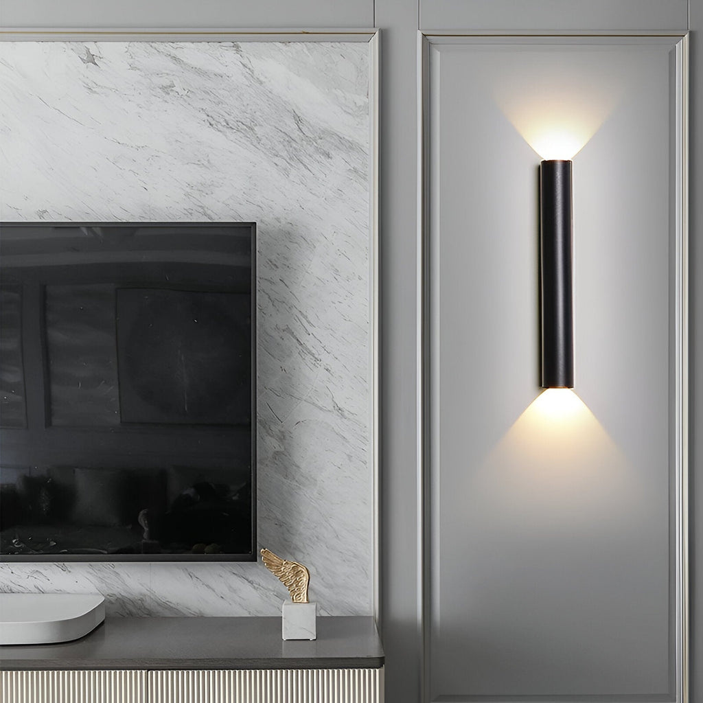Nordic Aluminum Long Tube Wall Light
