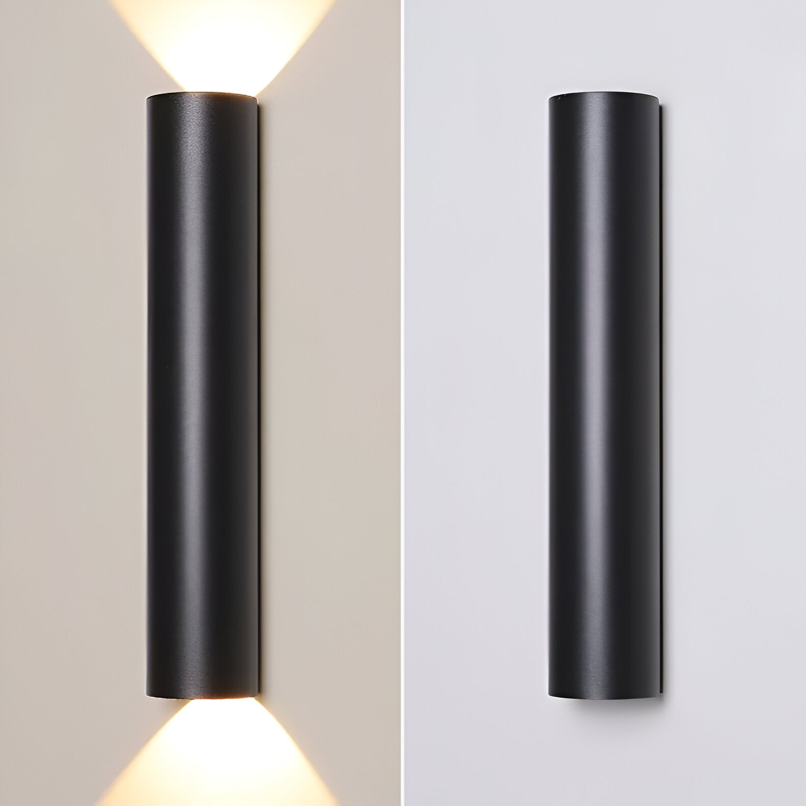 Nordic Aluminum Long Tube Wall Light