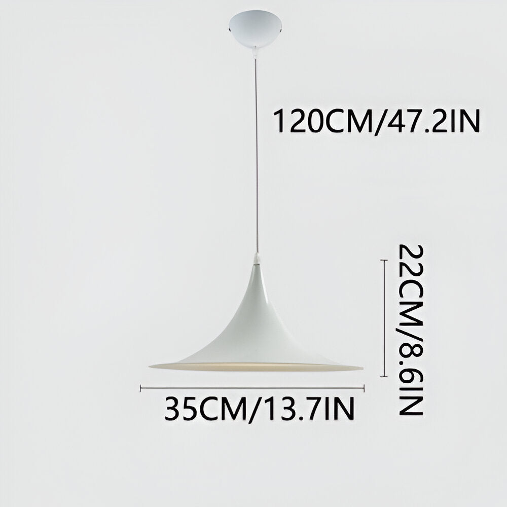 Nordic Aluminum Modern Flying Saucer Ceiling Light