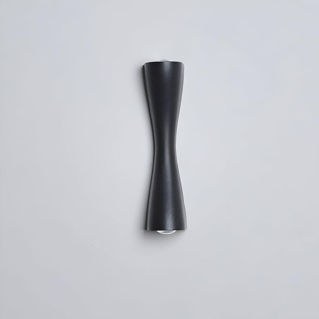 Nordic Aluminum Modern Hourglass Wall Light