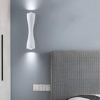 Nordic Aluminum Modern Hourglass Wall Light