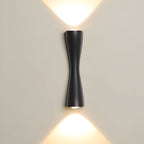 Nordic Aluminum Modern Hourglass Wall Light