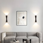Nordic Aluminum Modern Hourglass Wall Light