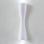 Nordic Aluminum Modern Hourglass Wall Light
