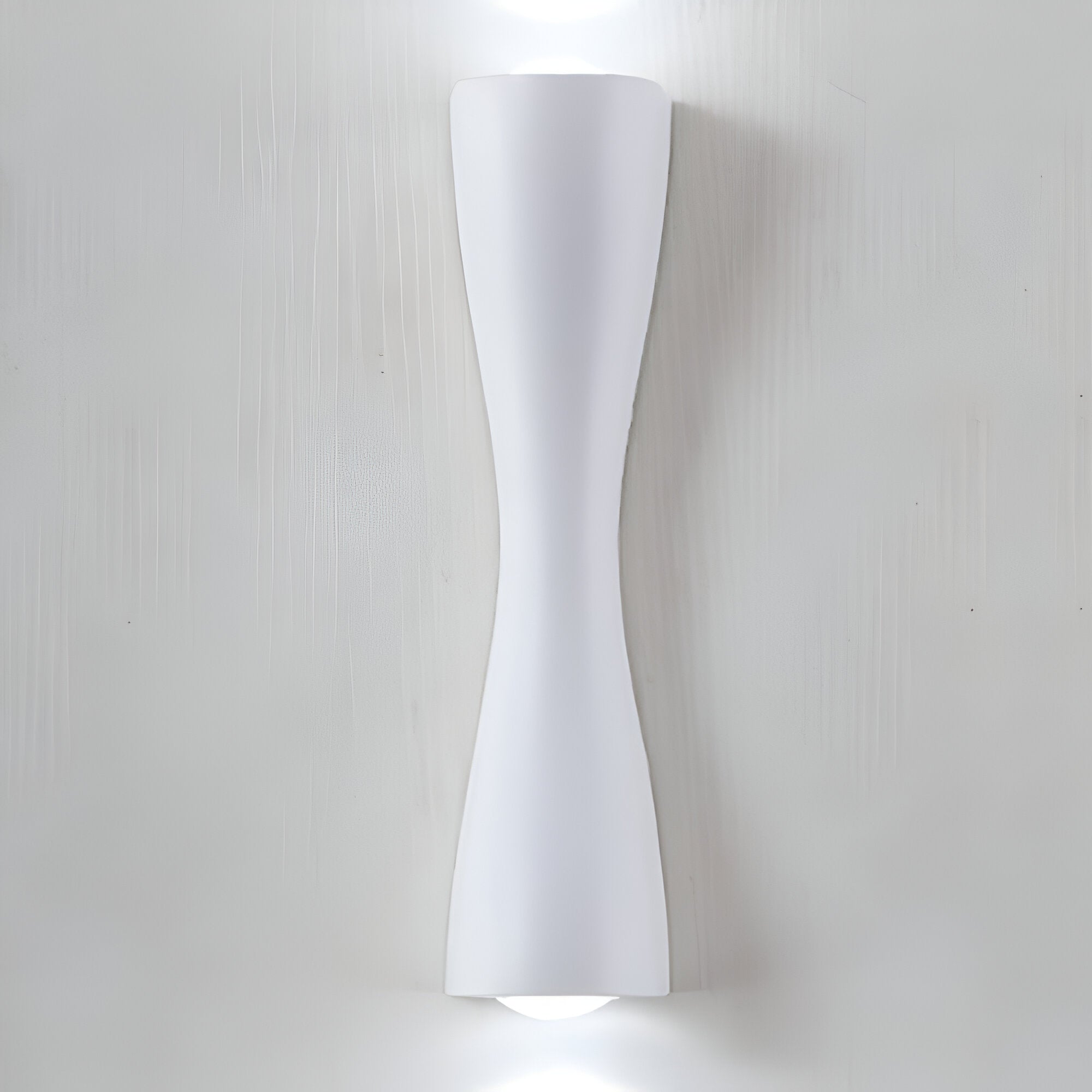 Nordic Aluminum Modern Hourglass Wall Light