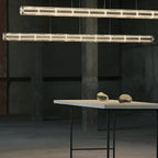 Nordic Aluminum with Glass Shade Luke Pendant Light