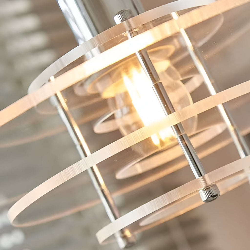 Nordic Bauhaus Acrylic Pendant Light
