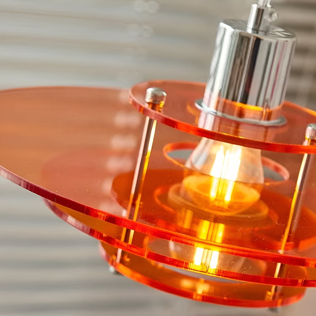 Nordic Bauhaus Acrylic Pendant Light