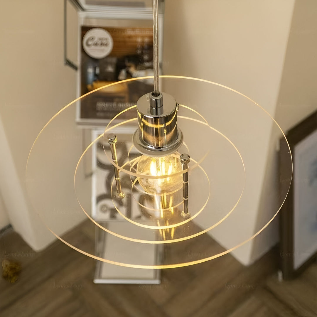 Nordic Bauhaus Acrylic Pendant Light