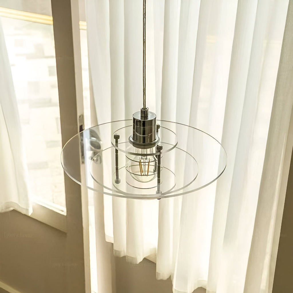 Nordic Bauhaus Acrylic Pendant Light