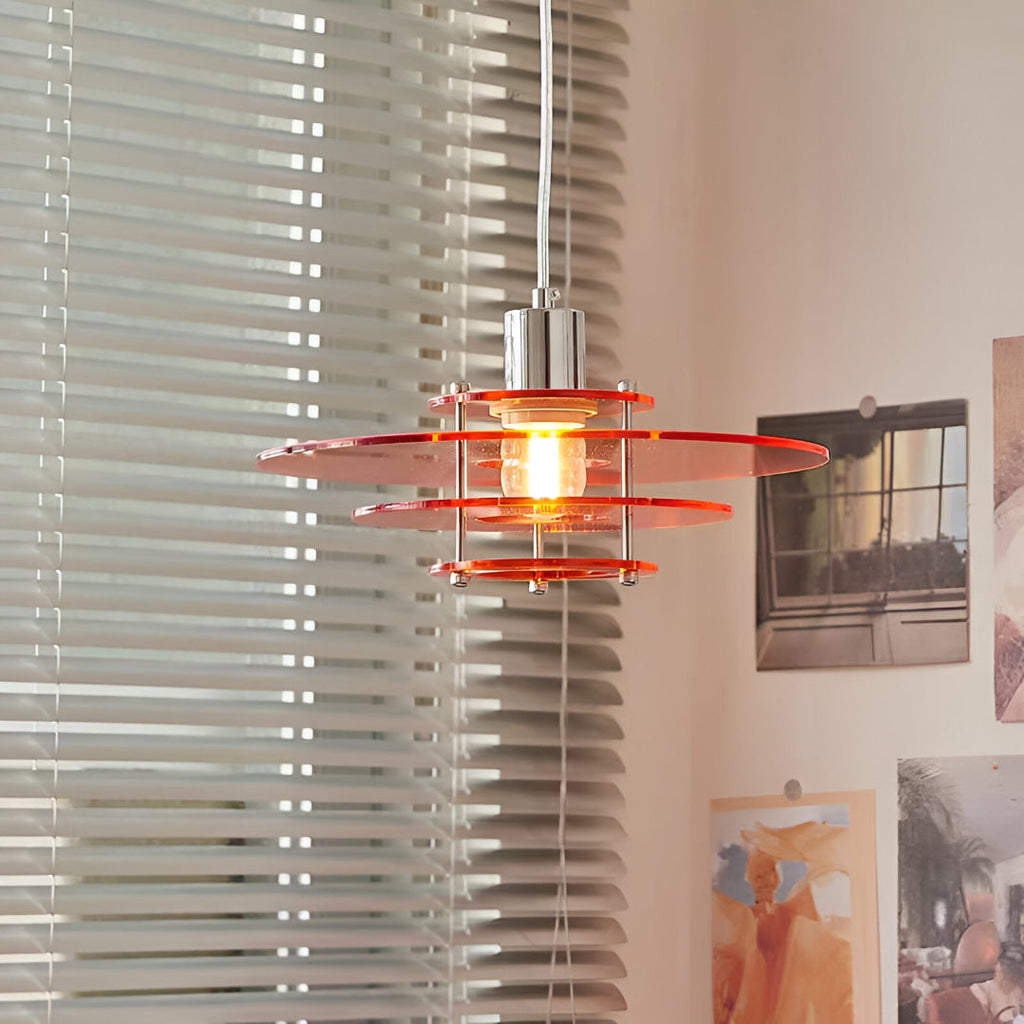 Nordic Bauhaus Acrylic Pendant Light