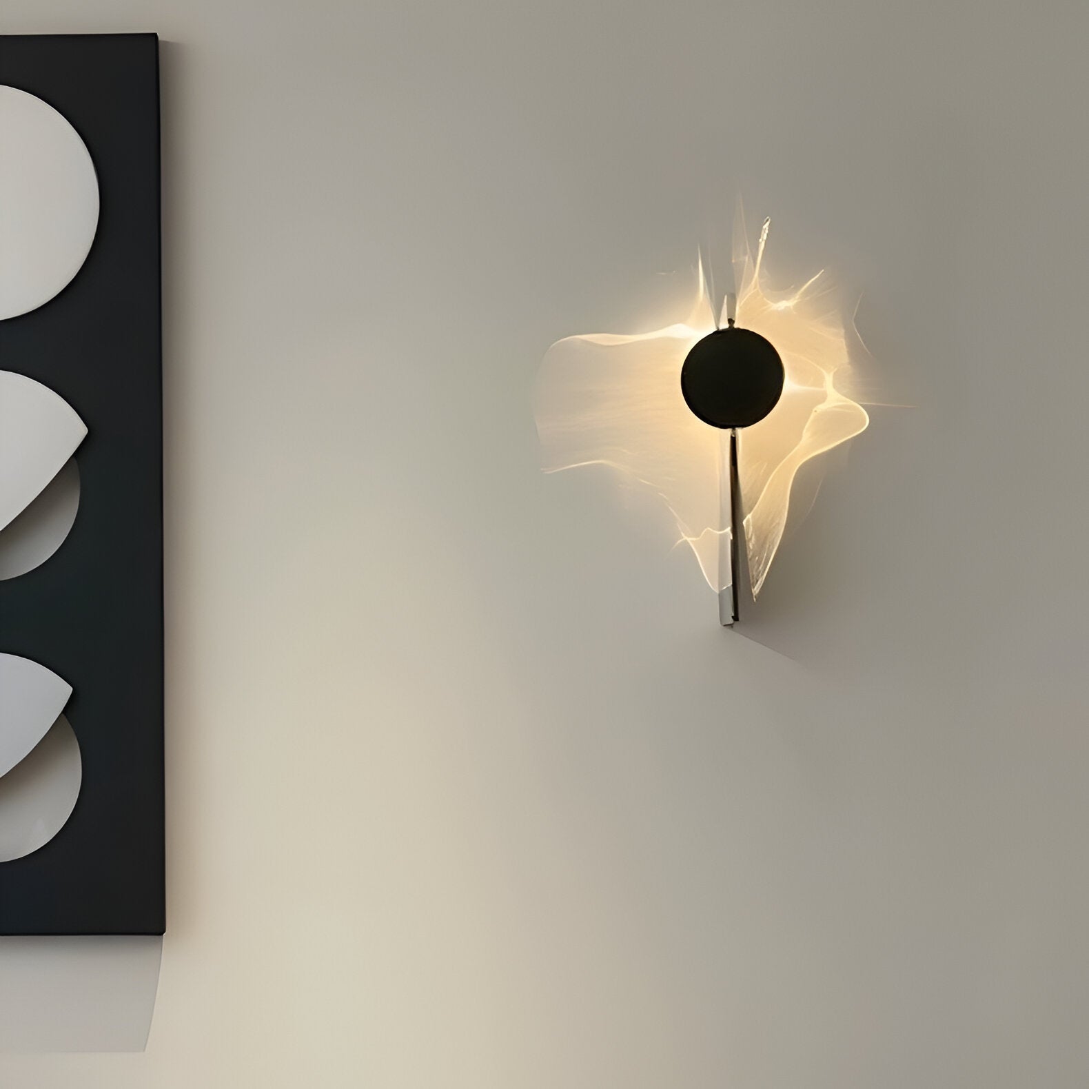Nordic Celestial Shadow Wall Light