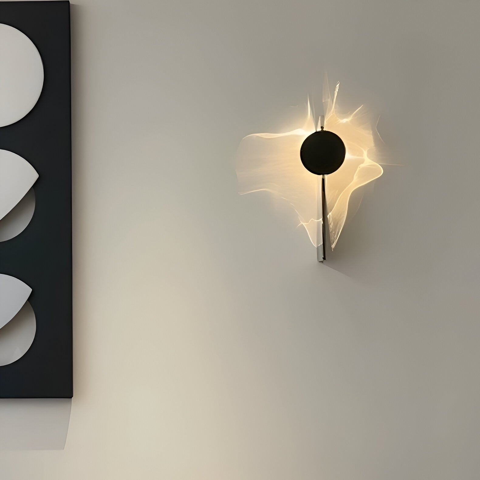 Nordic Celestial Shadow Wall Light