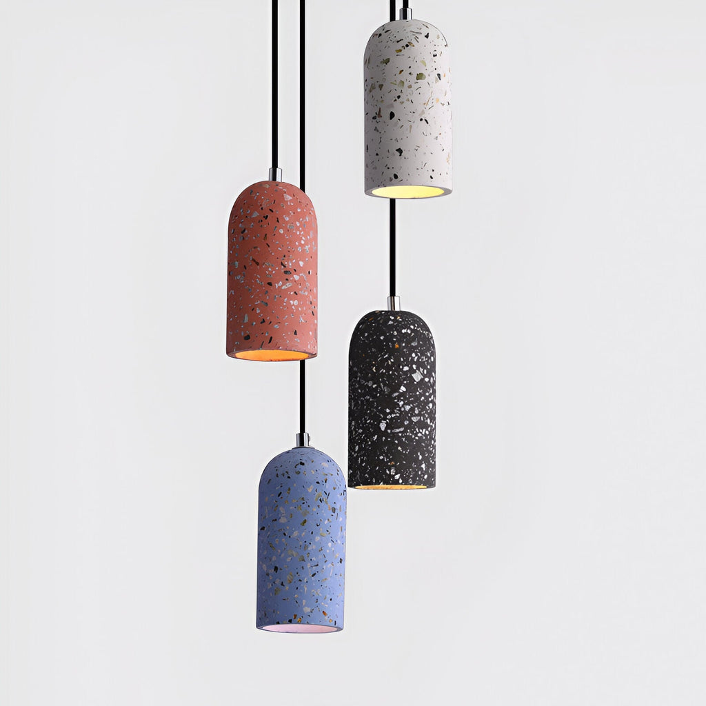 Nordic Concrete Texture Cement Minimalism Ceiling Light