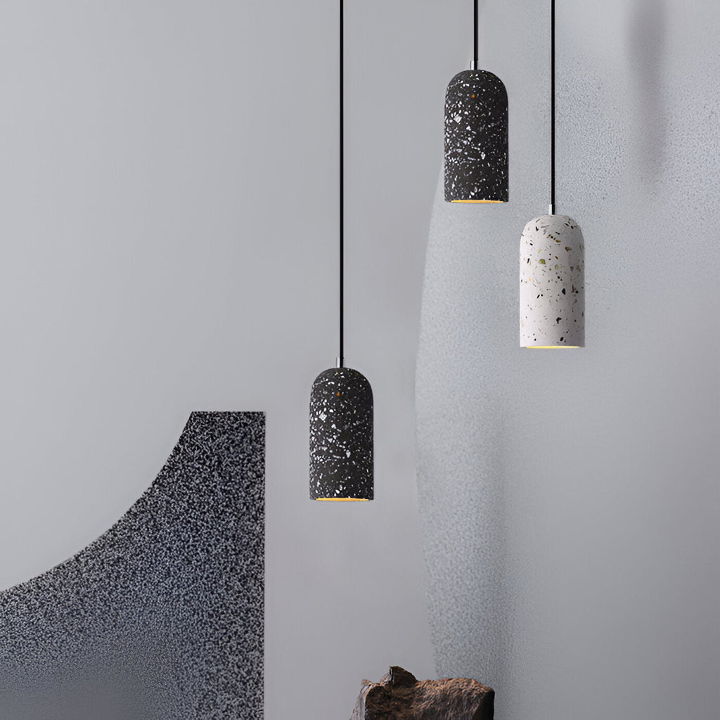 Nordic Concrete Texture Cement Minimalism Ceiling Light