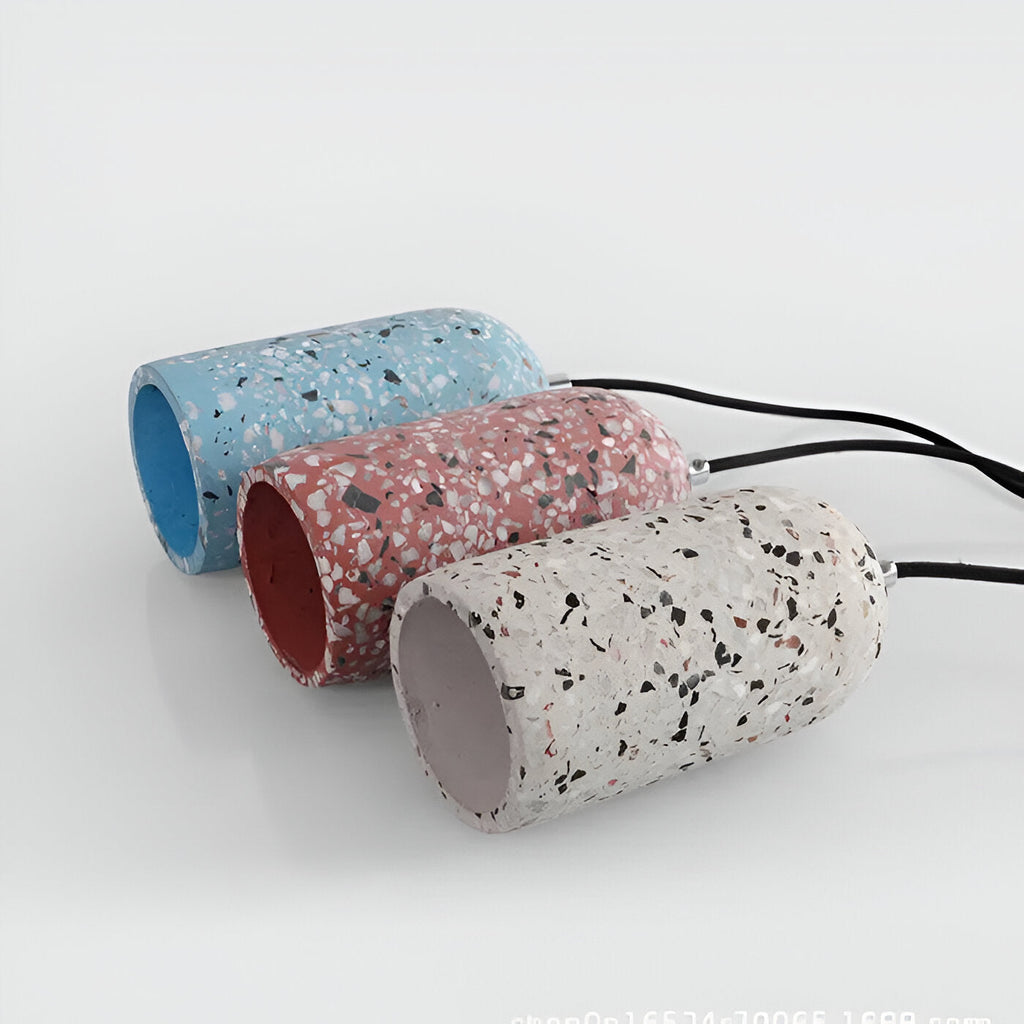 Nordic Concrete Texture Cement Minimalism Ceiling Light