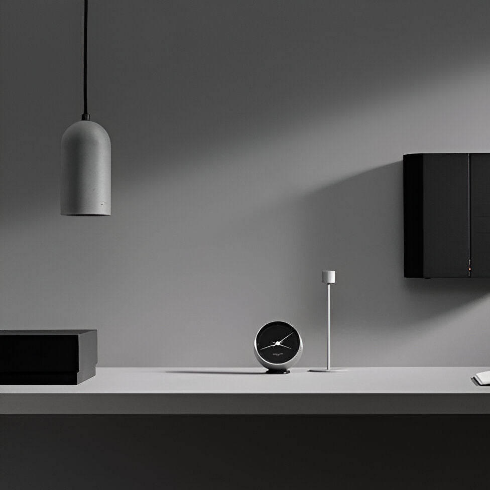 Nordic Concrete Texture Cement Minimalism Ceiling Light
