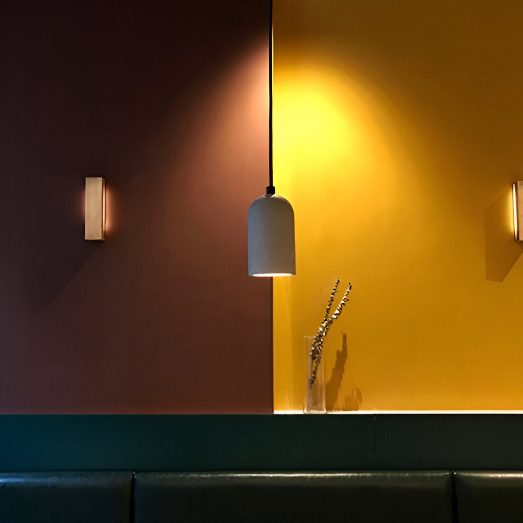 Nordic Concrete Texture Cement Minimalism Ceiling Light