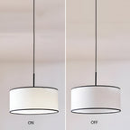 Nordic Cream Style Viena Fabric Pendant Light